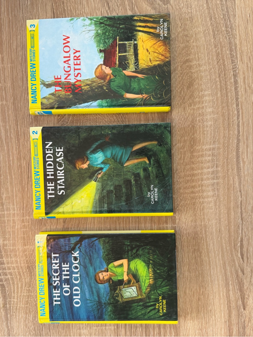 Vintage Hardcover Nancy Drew Books - Set of 3